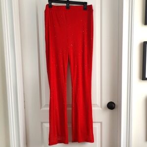 Madden NYC Red Women's Pants NWOT